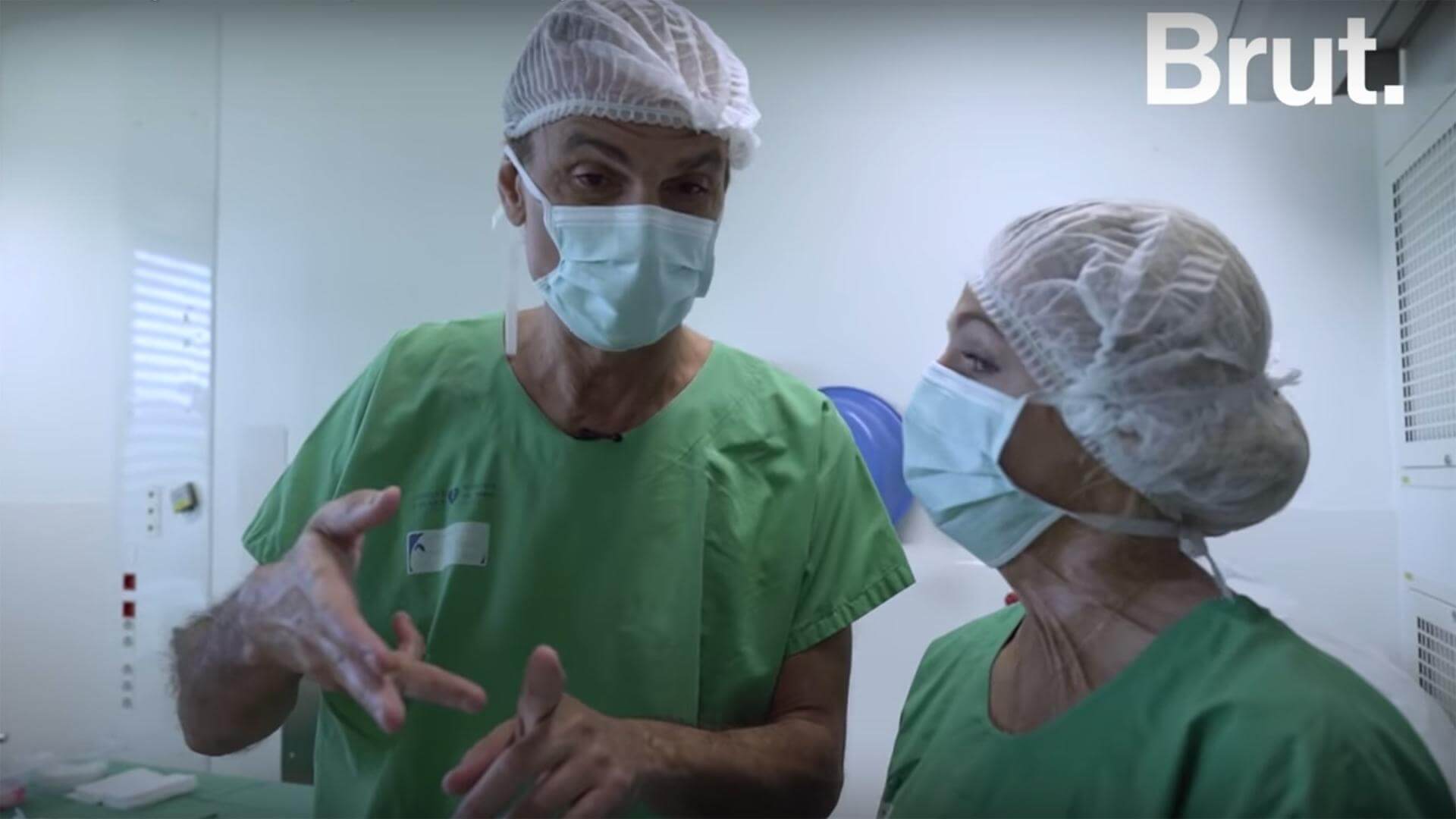 Capture d'une vidéo témoignage sur la chirurgie reconstructrice des grands brûlés